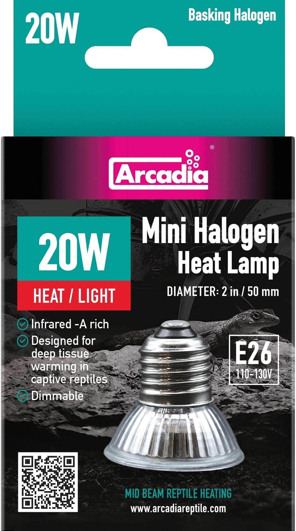 Halogen Basking Spot (E27) 20W