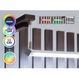 Aqua Shallow Set 80x45cm Wit & Wild Eiken Donkerbruin