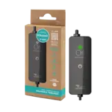 Aqua Shallow Set 80x45cm Wit & Wild Eiken Donkerbruin