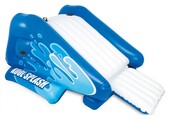 opblaasbare waterglijbaan met watersproeier