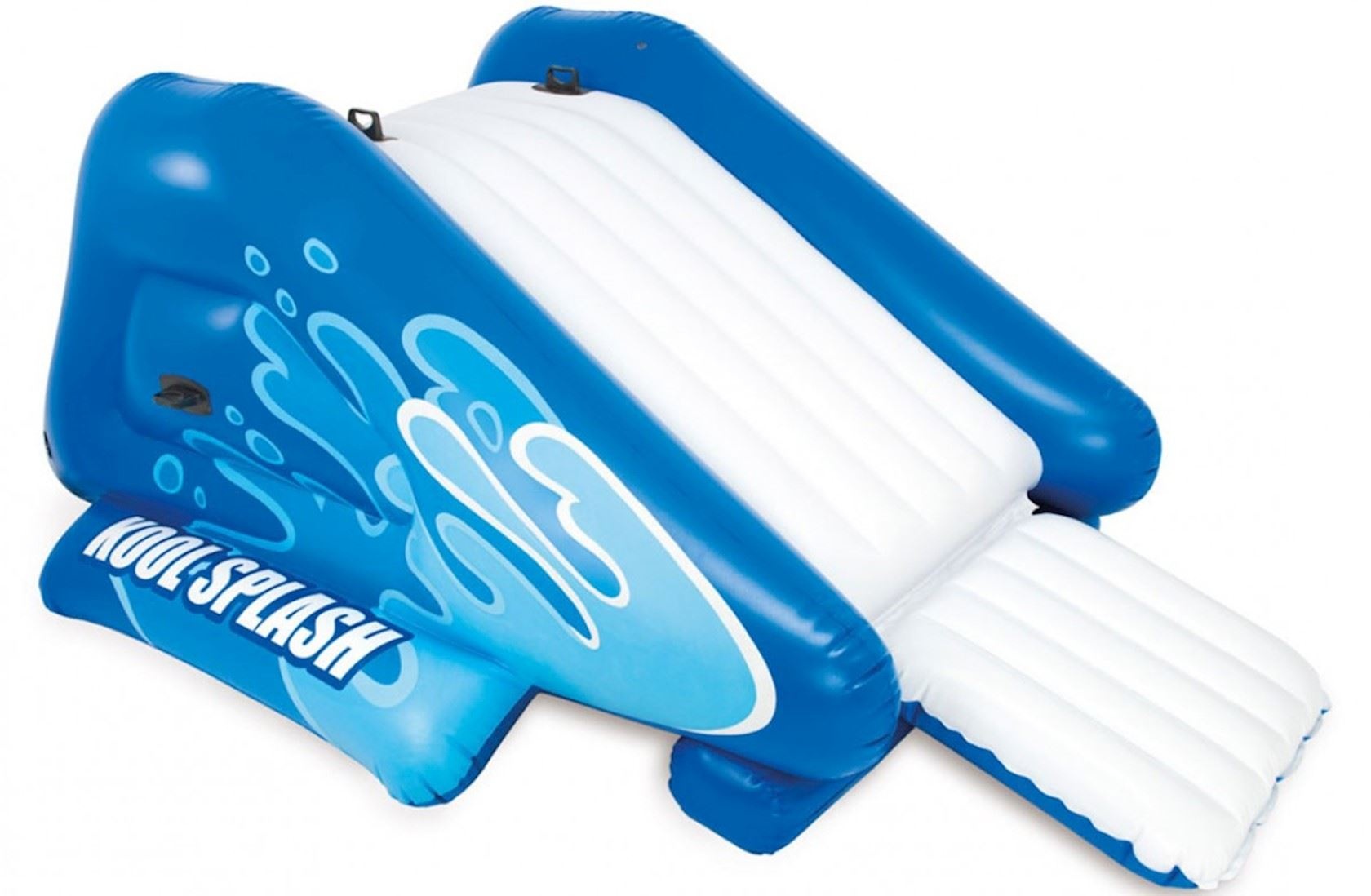 opblaasbare waterglijbaan met watersproeier