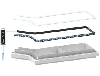 Quadro 70 Multi Colour LED