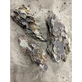 J Steenbundel Dragon Rock bruin 3 stuks
