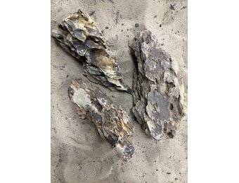 J Steenbundel Dragon Rock bruin 3 stuks