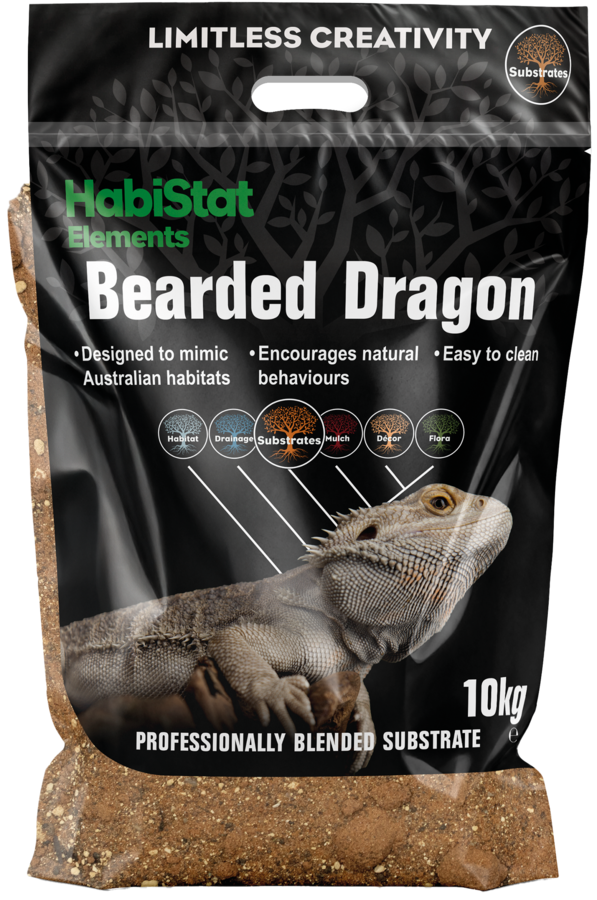 Baardagame Substraat 10kg