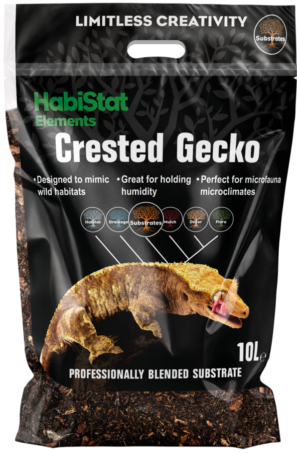 Wimpergekko Substraat 10L