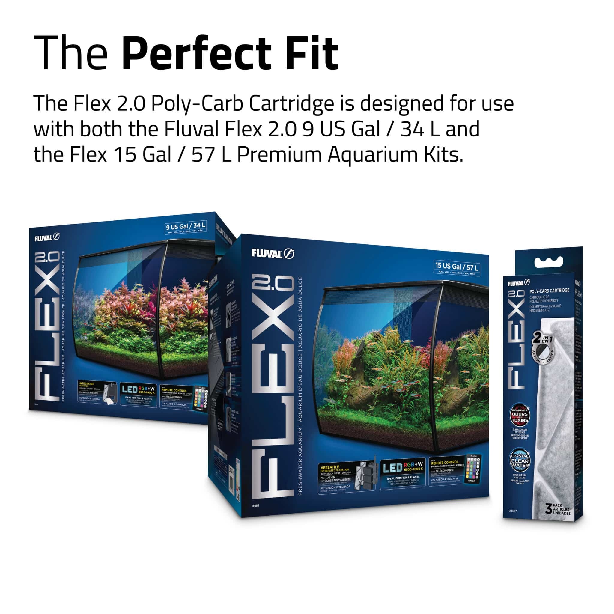 Flex 2.0 Poly-Carb Cartridge 3 stuks