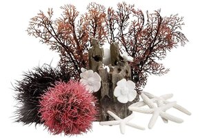 Decoratieset Red Forest voor 15 liter