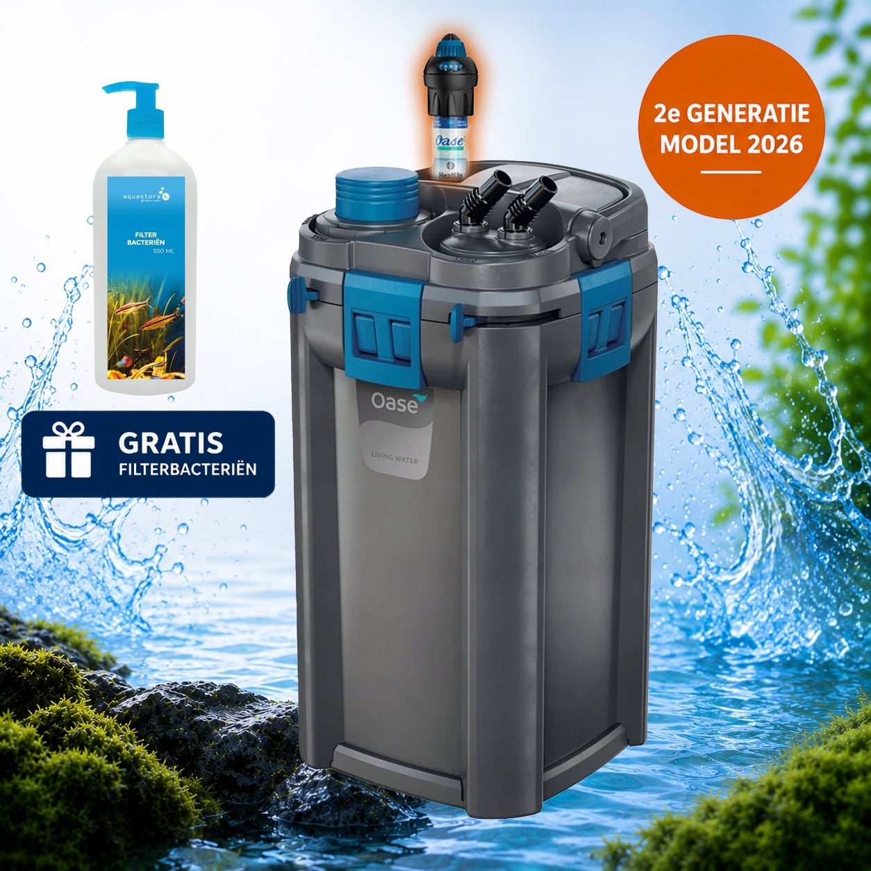 BioMaster2 Thermo 600 + GRATIS Opstartbacteriën