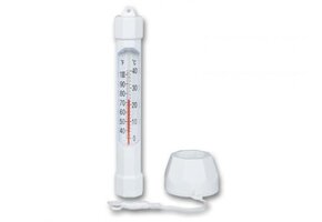 Drijvende thermometer met boei
