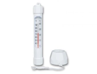 Drijvende thermometer met boei
