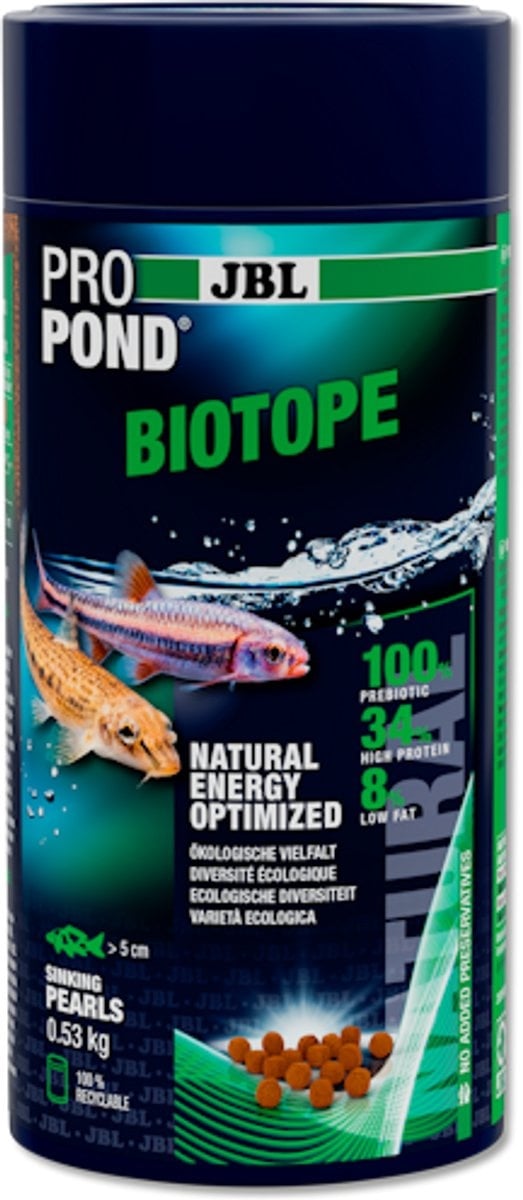ProPond Biotope 0,53 kg – Natuurgetrouw biotoopvoer