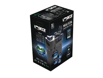 MEGA FILTRA 900 – 1550 L/u extern aquariumfilter