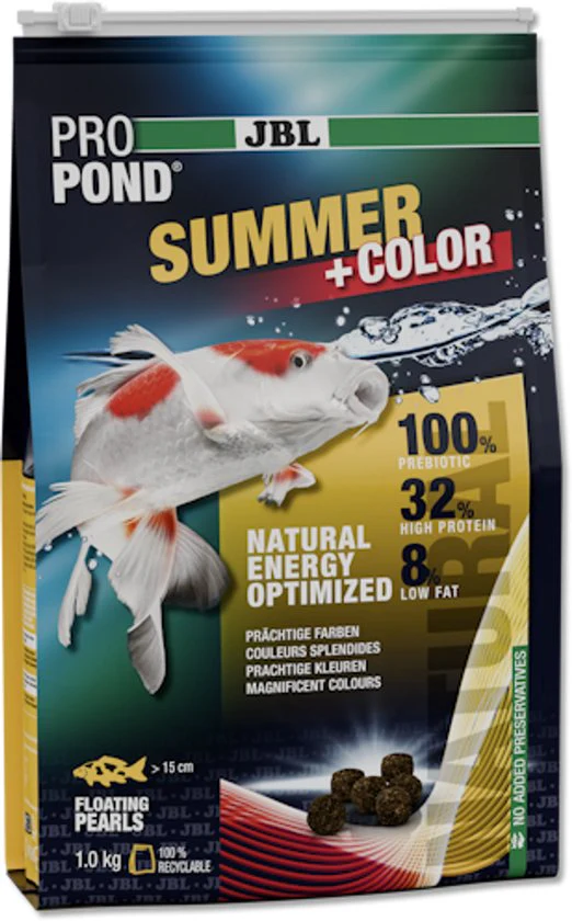 ProPond Summer+Color Zomervoer voor vijvervissen