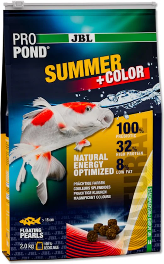 ProPond Summer+Color Zomervoer voor vijvervissen