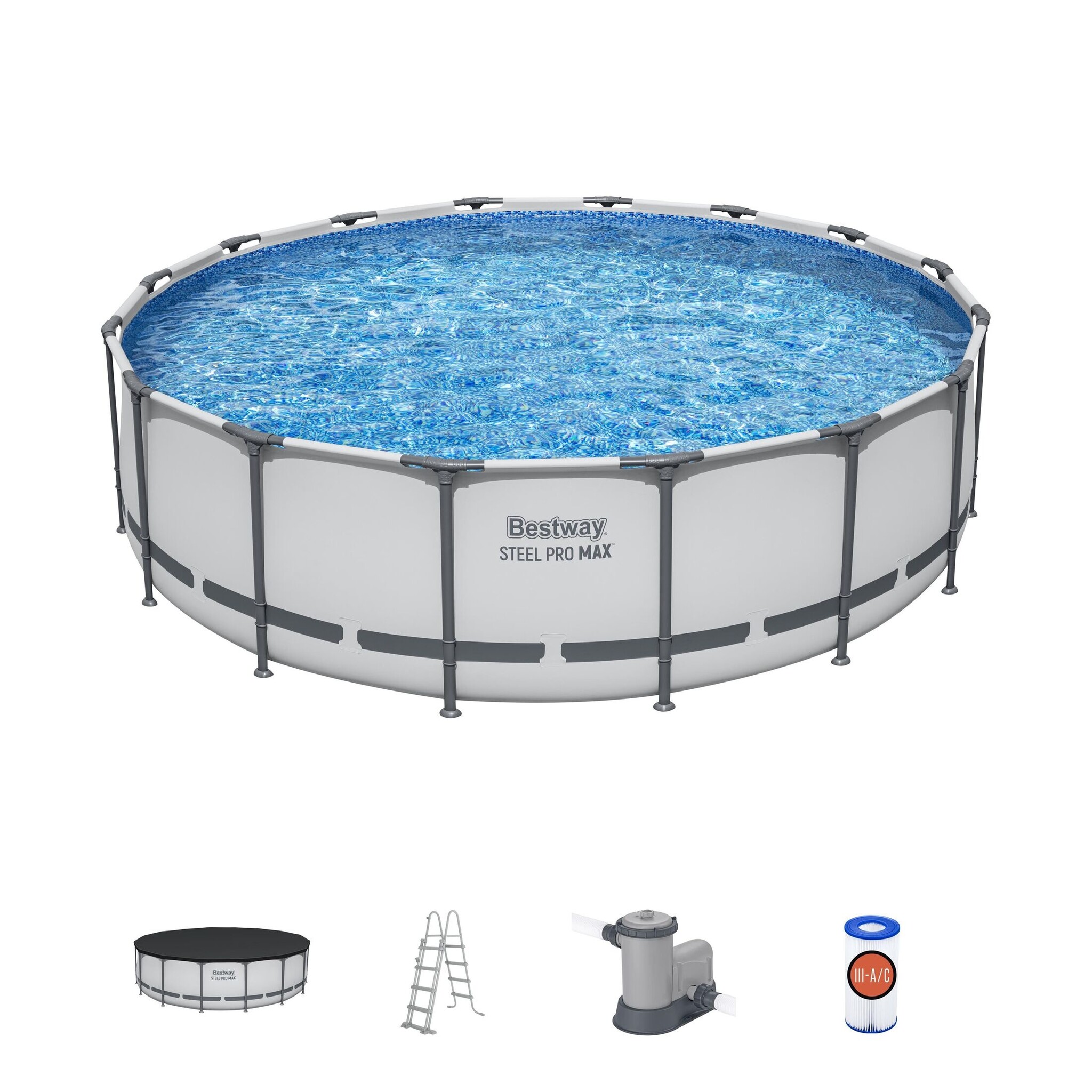 Zwembad Steel Pro Max Set Rond 488