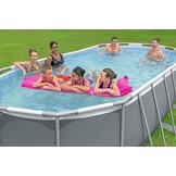 zwembad steel pro max set ovaal grijs 549