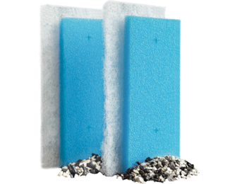 Aqua Filtra 10-20 Vervangpatroon Blauw en Wit Filtermedia 2 stuks