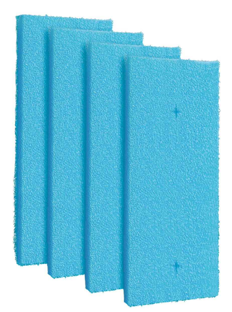 Aqua Filtra 10-20 Vervangpatroon Blauw 4 stuks