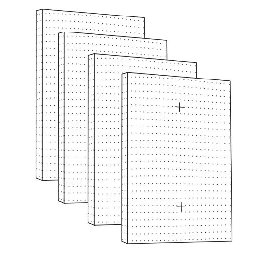 Aqua Filtra 40 Vervangpatroon Blauw 4 stuks