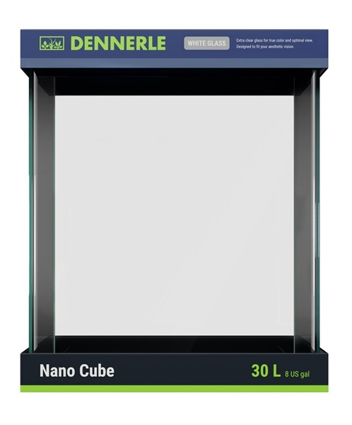 Aquarium Nano Cube White Glass 30 L