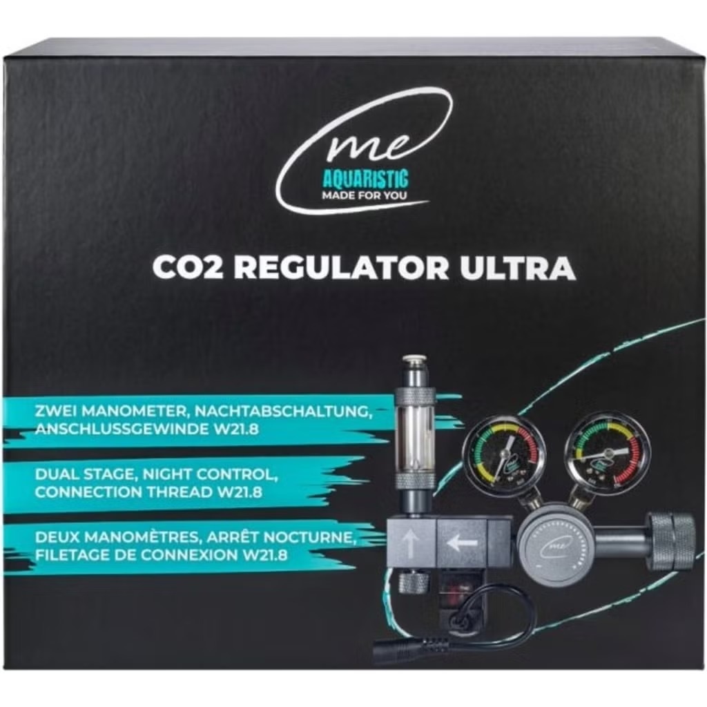 CO2 Regulator Ultra Drukregelaar incl. Magneetventiel