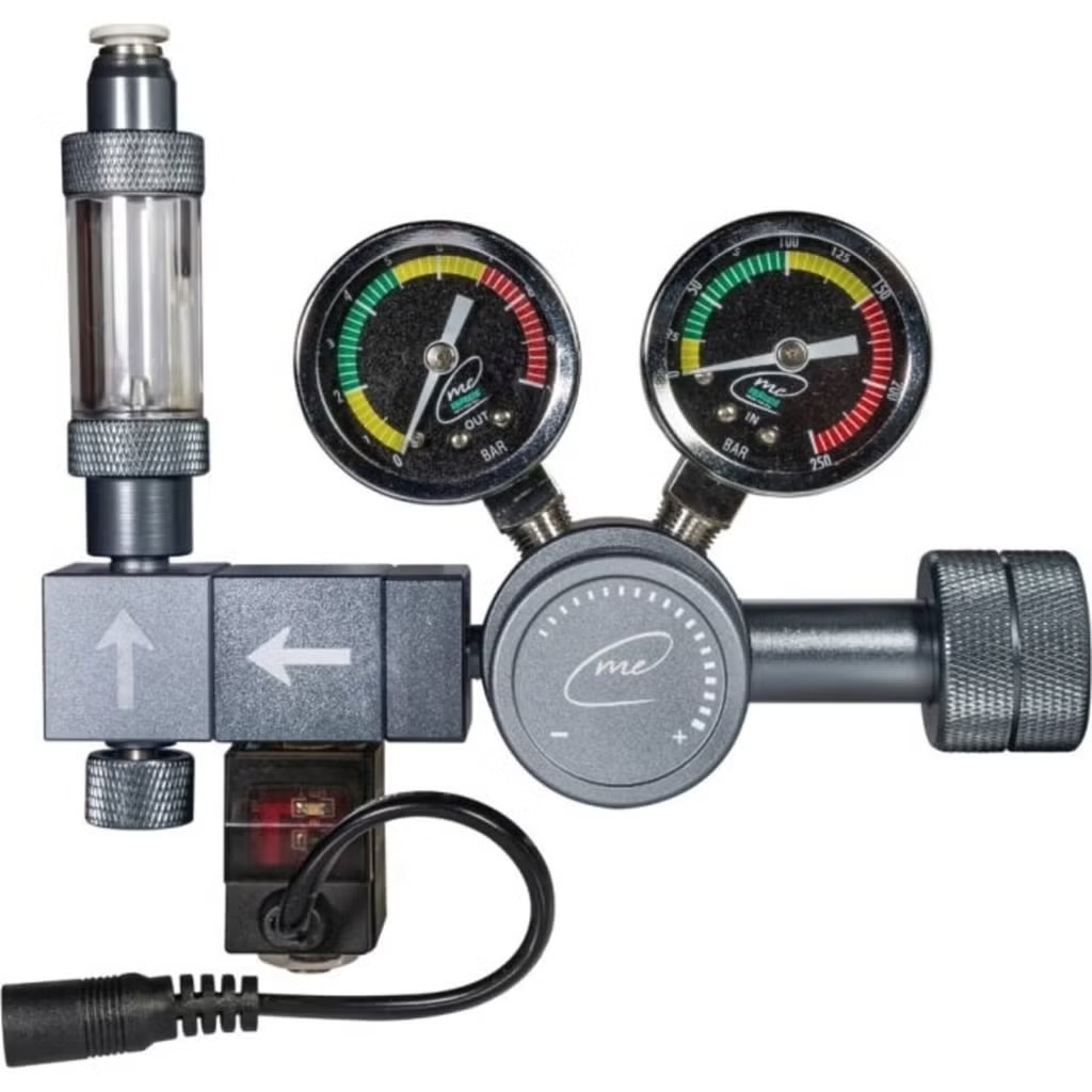 CO2 Regulator Ultra Drukregelaar incl. Magneetventiel
