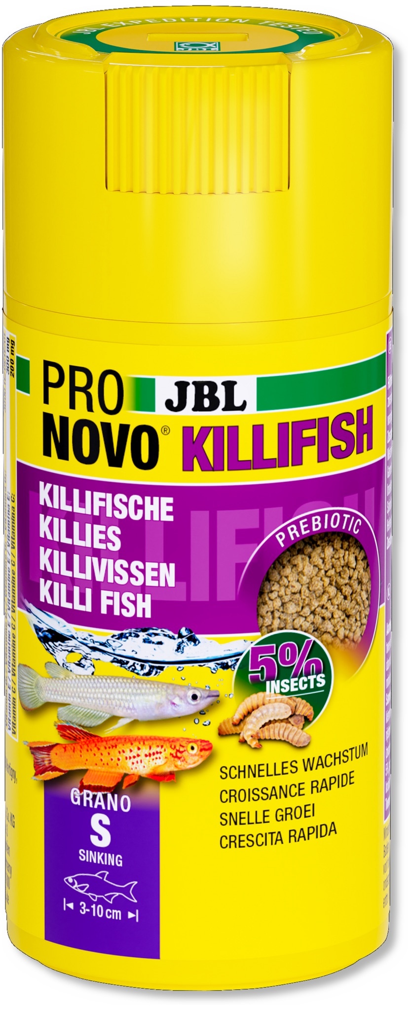 Pronovo Pronovo Killifish Grano S 100ml Click