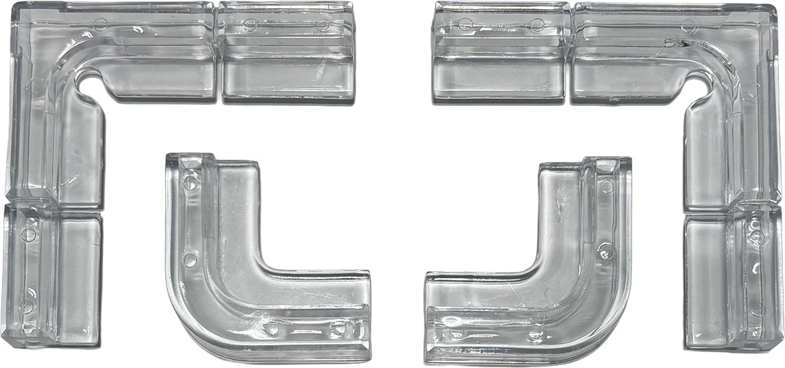 Crystal Cover Clips