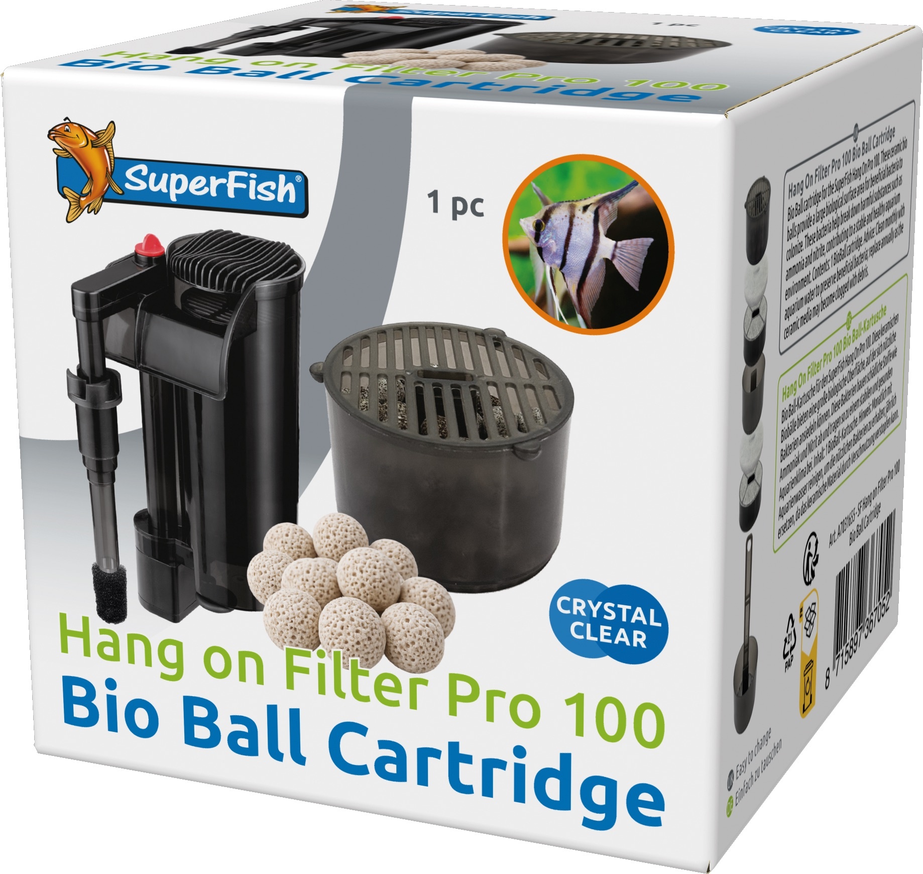 Hang On Filter Pro 100 Bioball Cartridge