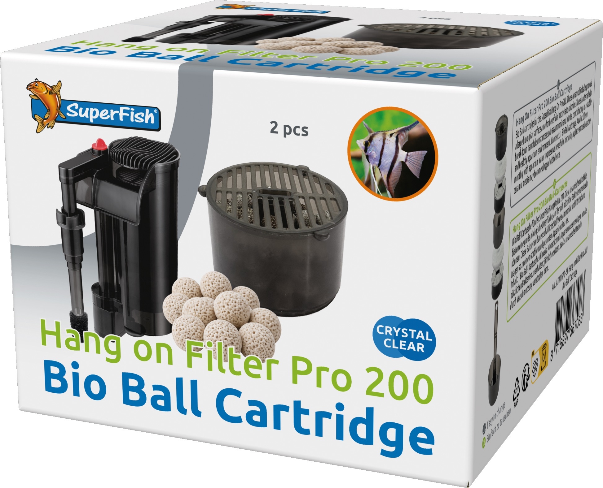 Hang On Filter Pro 200 Bioball Cartridge