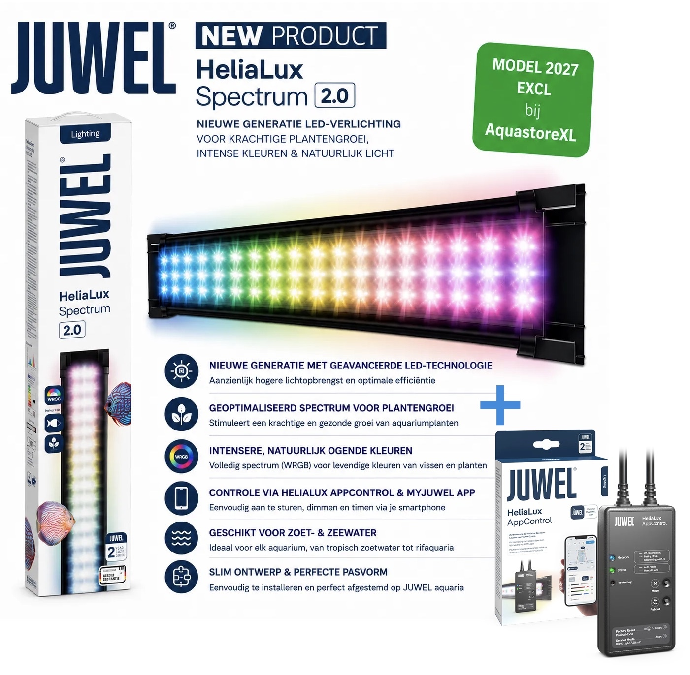 Helialux Spectrum 2.0 LED 600 29 W plus App Control