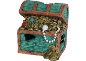 ornament schatkist groen 11cm