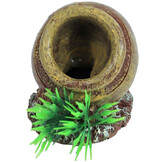 ornament Bubbel Polyresin Pot met Uitstromer 5,5 cm