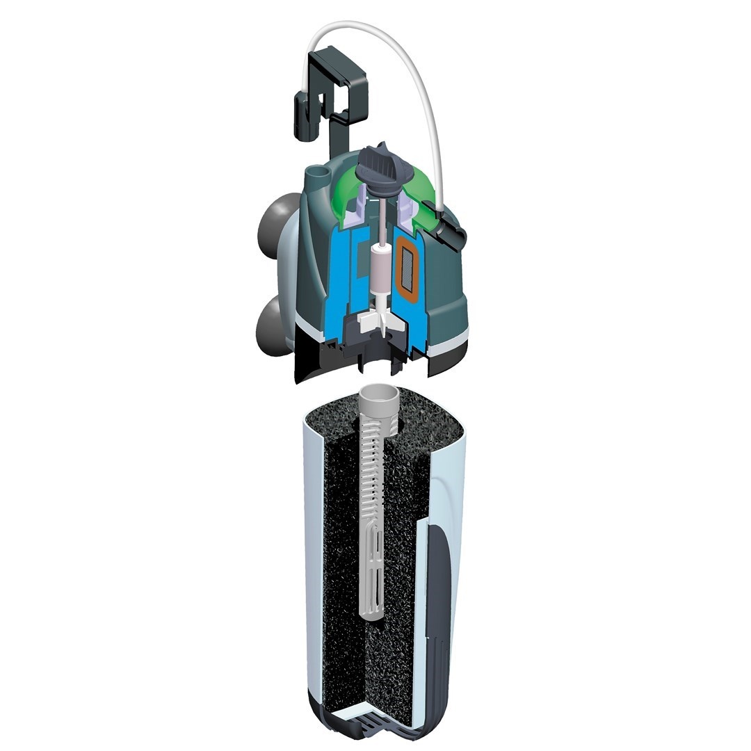 Fan Mini Plus Binnenfilter - 260l/h, 4,2 W