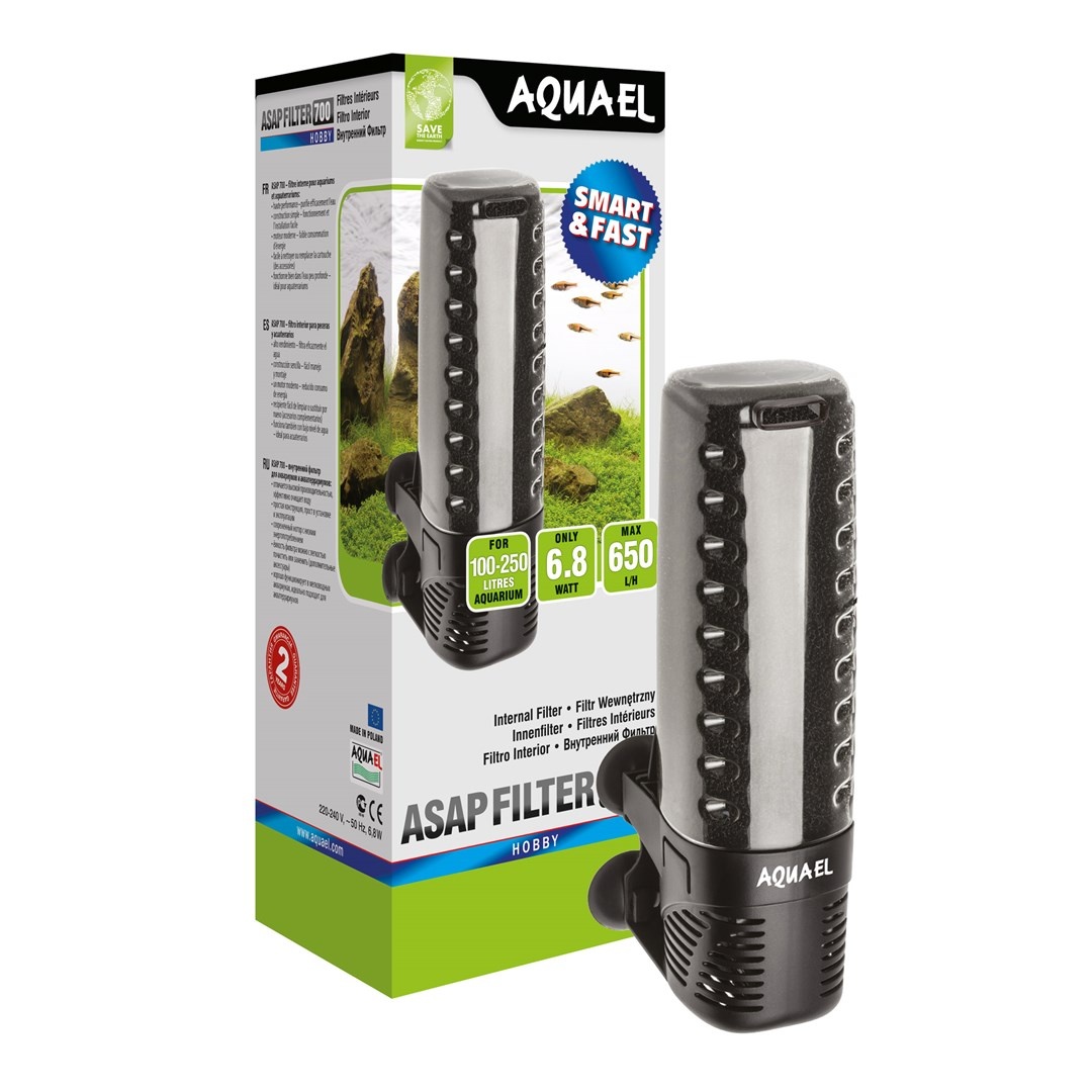 Asap 700 Binnenfilter - 650l/h, 6,8 W