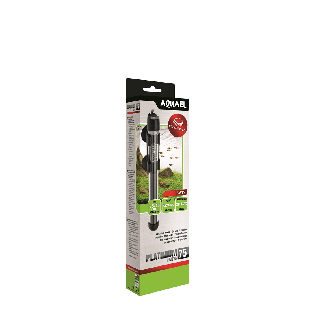 Glass Heater Platinium 75W Aquariumverwarmer