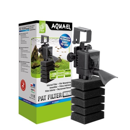 Pat Mini Binnenfilter - 400 l/h, 4 W