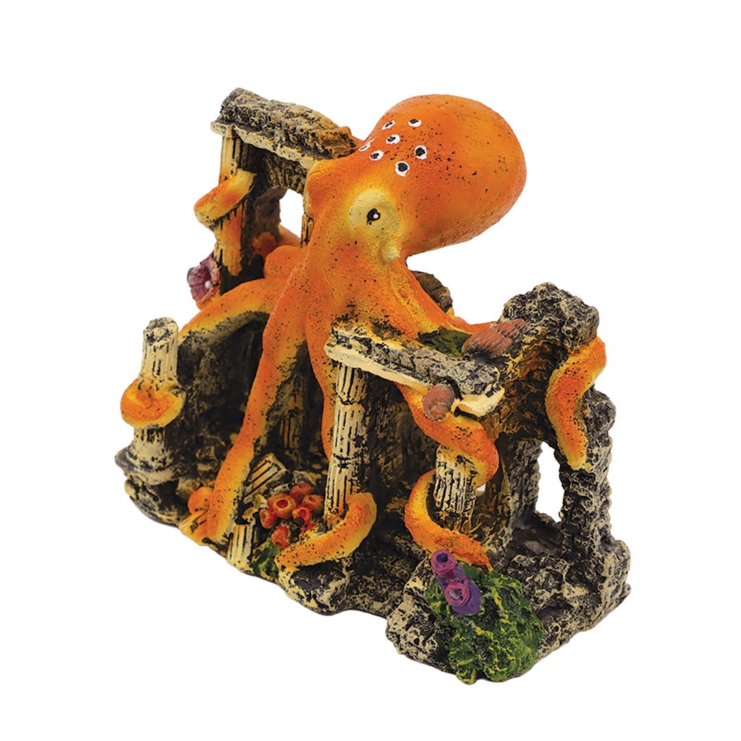 Octopus Decoratie 14x8x12cm