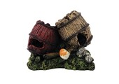 2 Vaten Decoratie 9,5x8,5x10cm