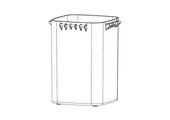 Container Ultramax 2000/Maxi 500 Buitenfilter