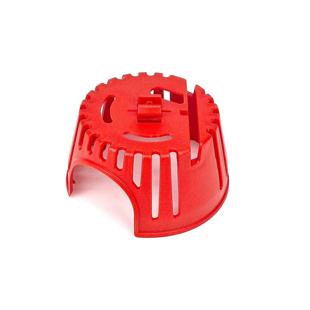 Motorafdekking Rood Hypermax 4500/BT Buitenfilter