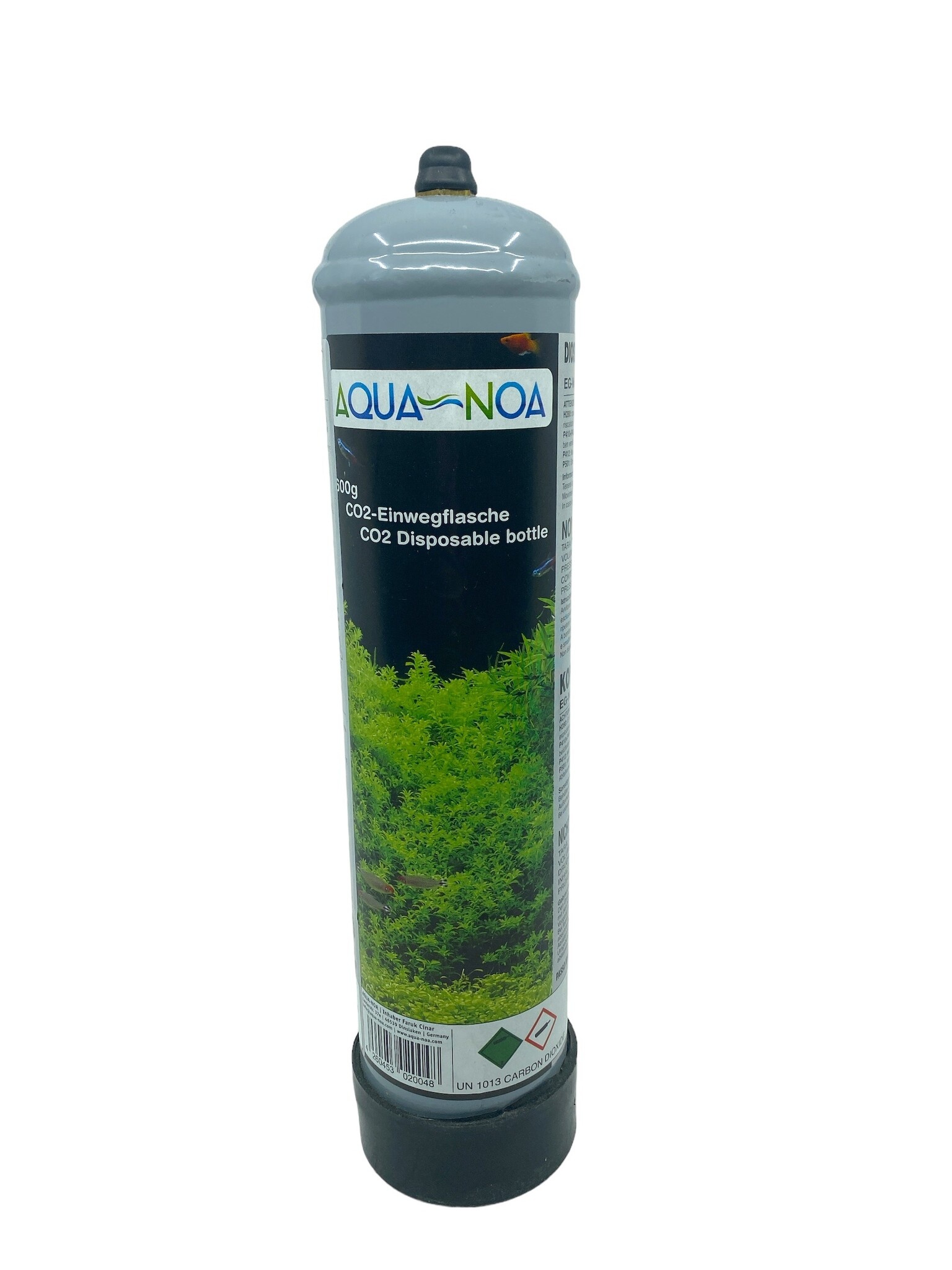 CO2 wegwerpfles 600g met basisschroefdraad M10x1 JBL