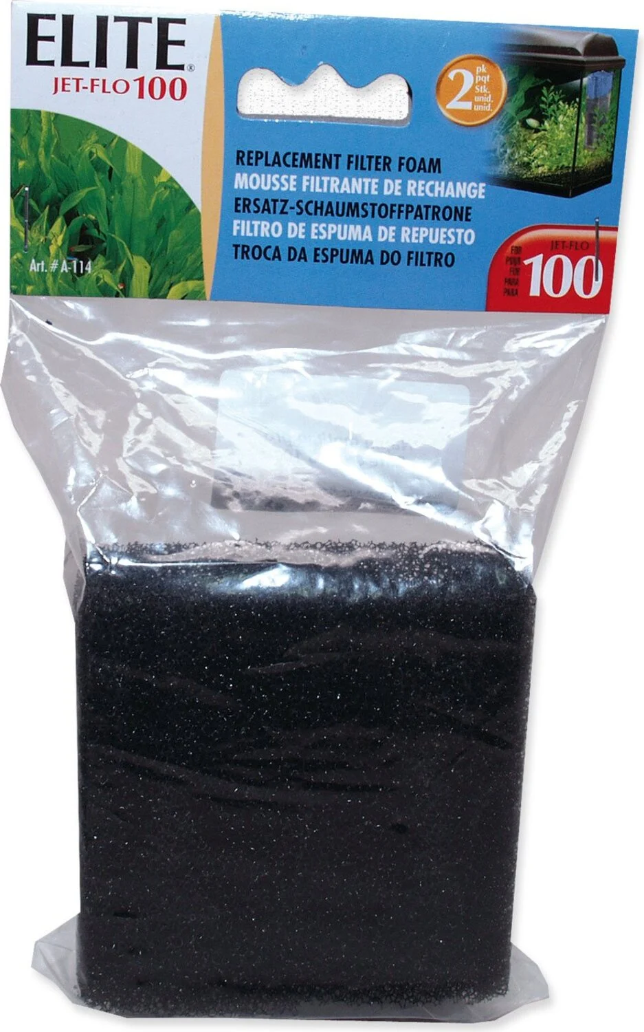 Schuimfilter voor EL Jet-Flo 100