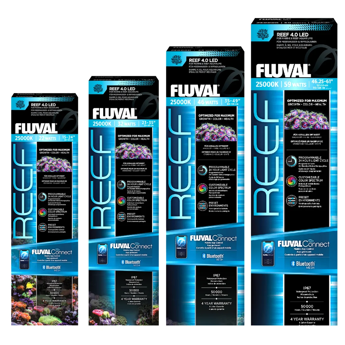FLEX 123 Reef 4.0 LED - 42 W 75 cm