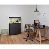 Pro Aquarium met Meubel OPTISET 125 Zwart 2.0