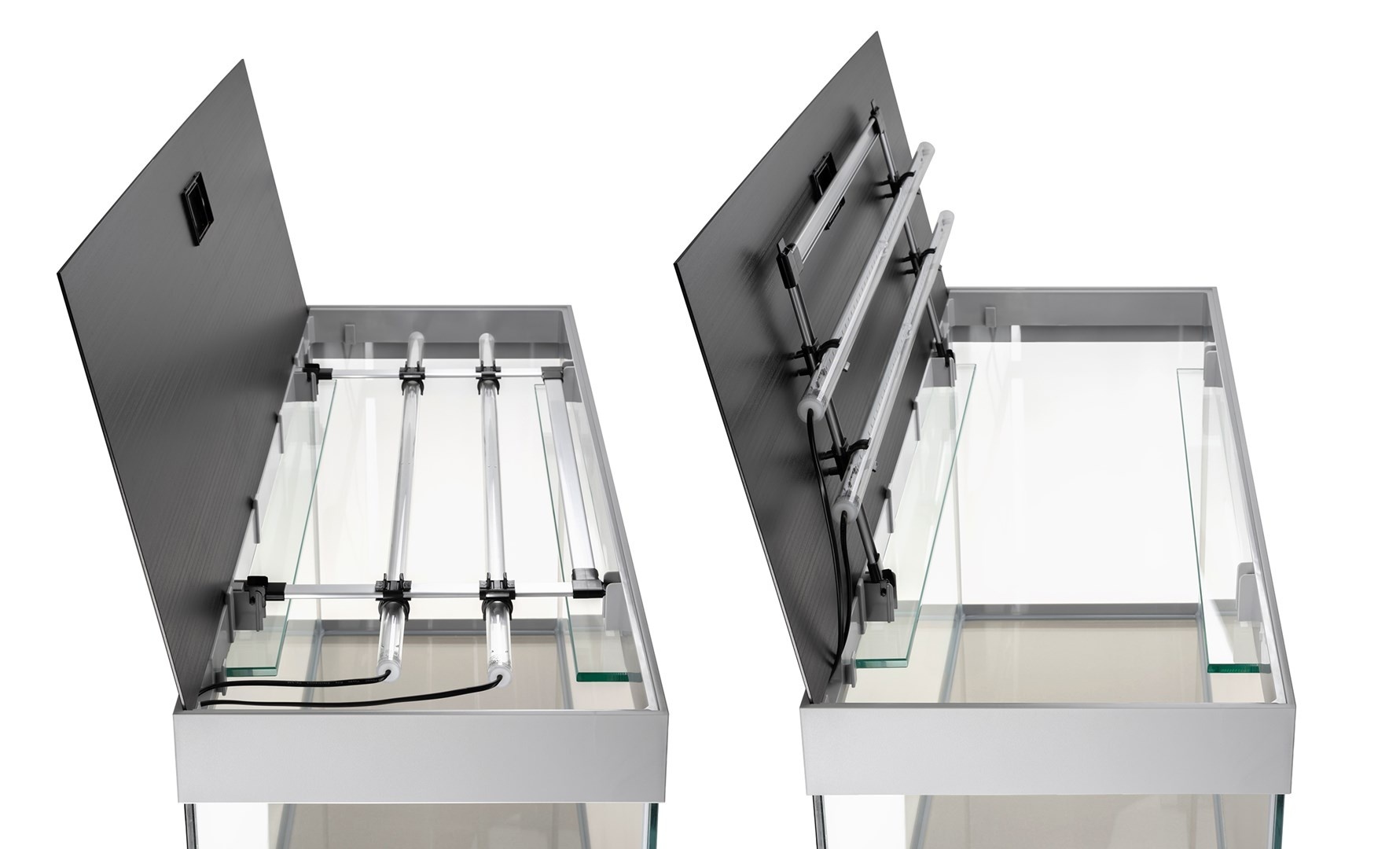 Pro Aquarium met Meubel OPTISET 240 Grijs 2.0
