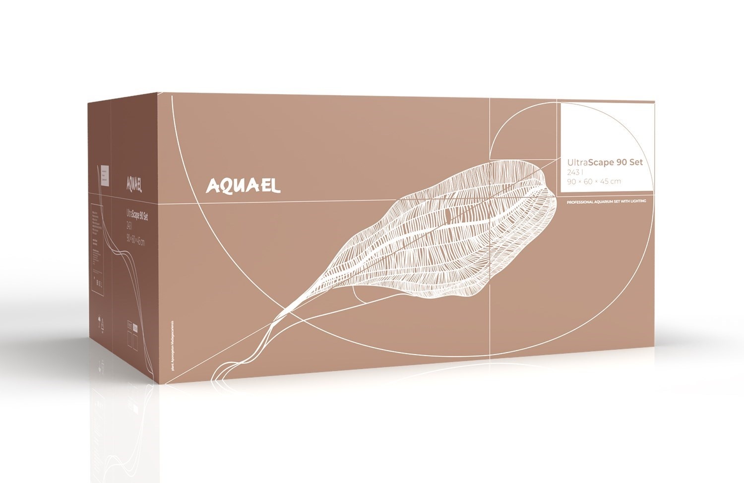 Aquarium met Meubel ULTRASCAPE 90 Forest Set