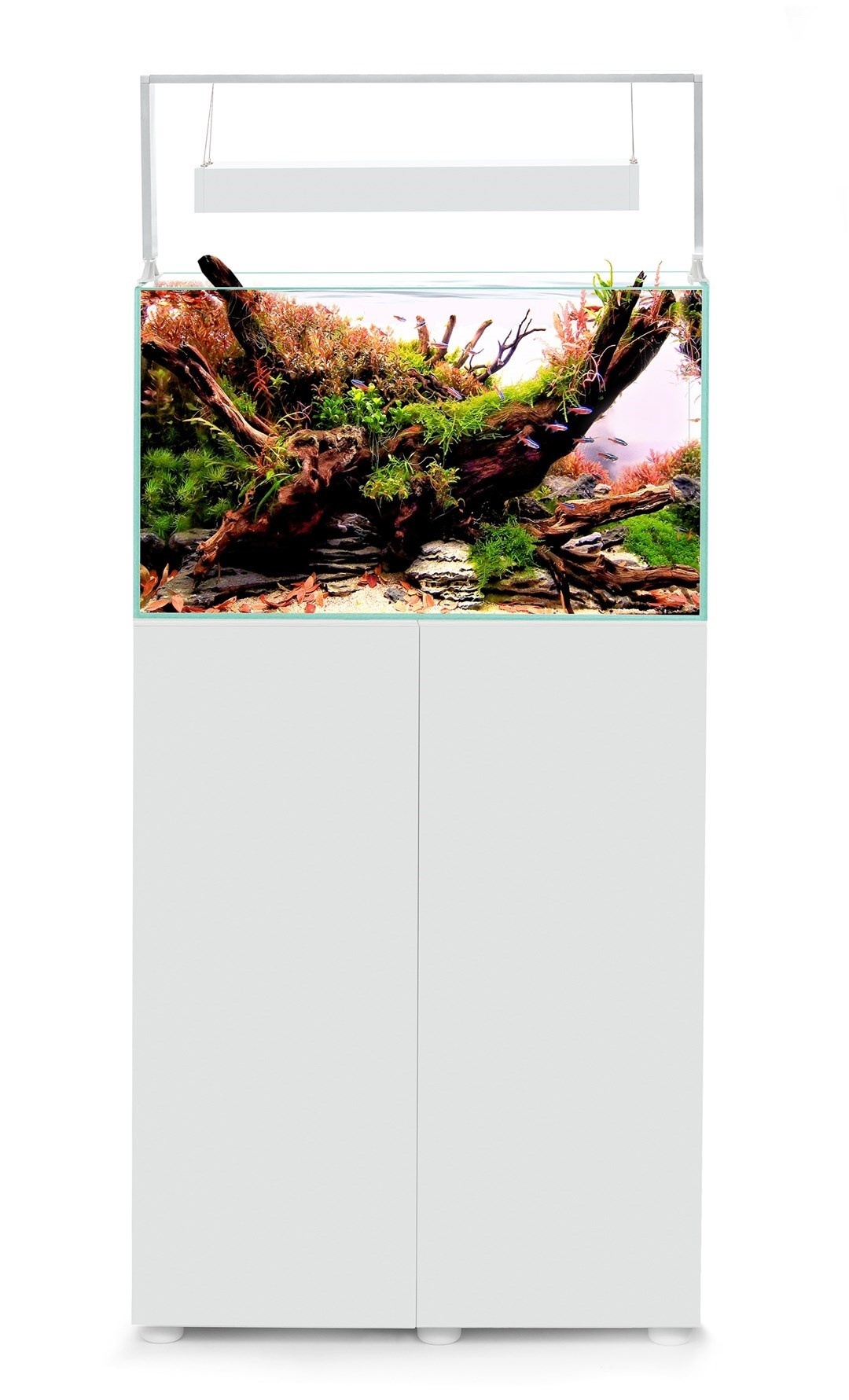Aquarium met Meubel ULTRASCAPE 60 Snow Set