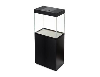 Pro Aquarium met Meubel OPTISET 130 Zwart 2.0